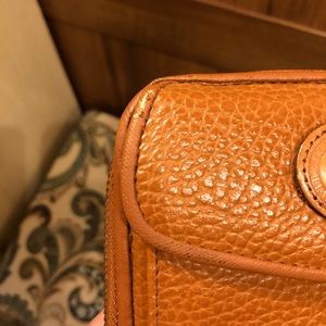 Vintage Dooney leather cross body wallet